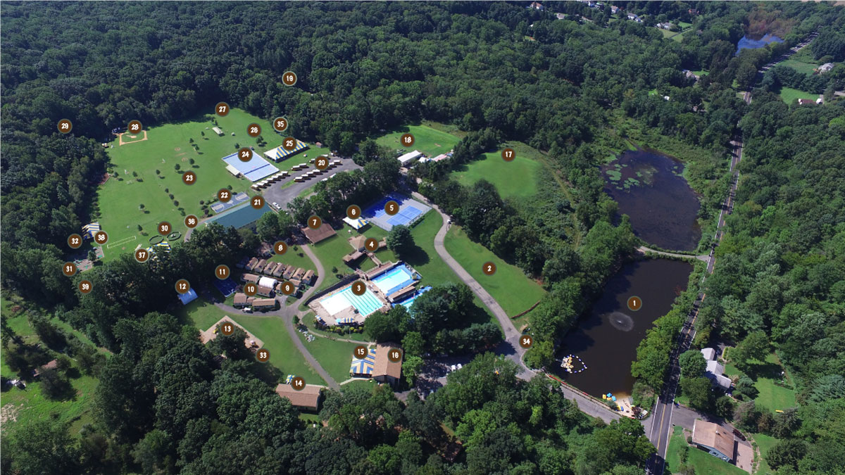 Camp Map Meadowbrook Country Day Camp