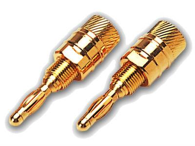 Coppia Connettori A Banana Monacor BP-150 LS 4mm – Contatti Nichelati E Dorati - Foto 5