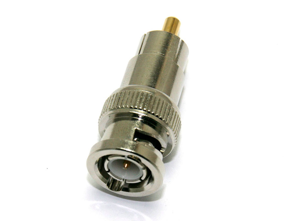 BNC Male to RCA Plug Adapter ADT1211