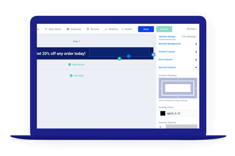 Sticky Bar Builder Create site Announcement Bars ConvertFlow