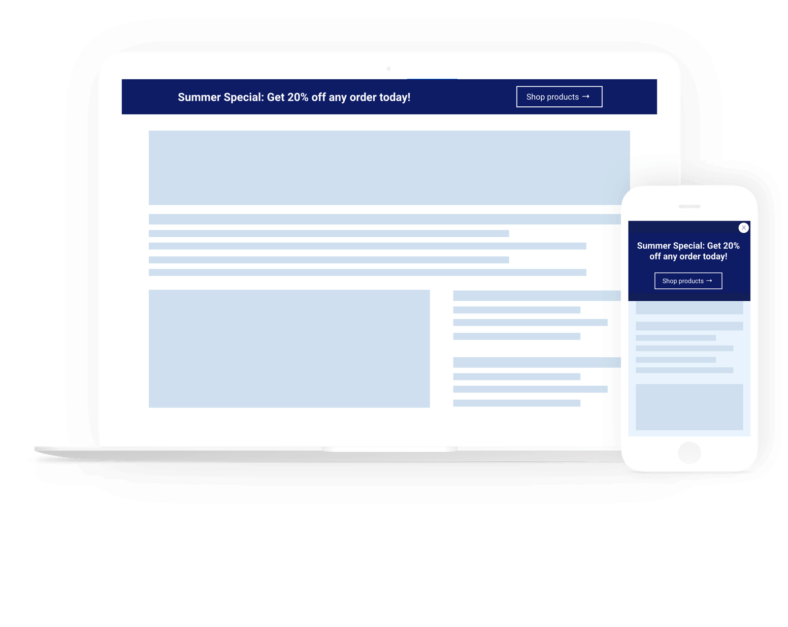 Sticky Bar Builder Create site Announcement Bars ConvertFlow