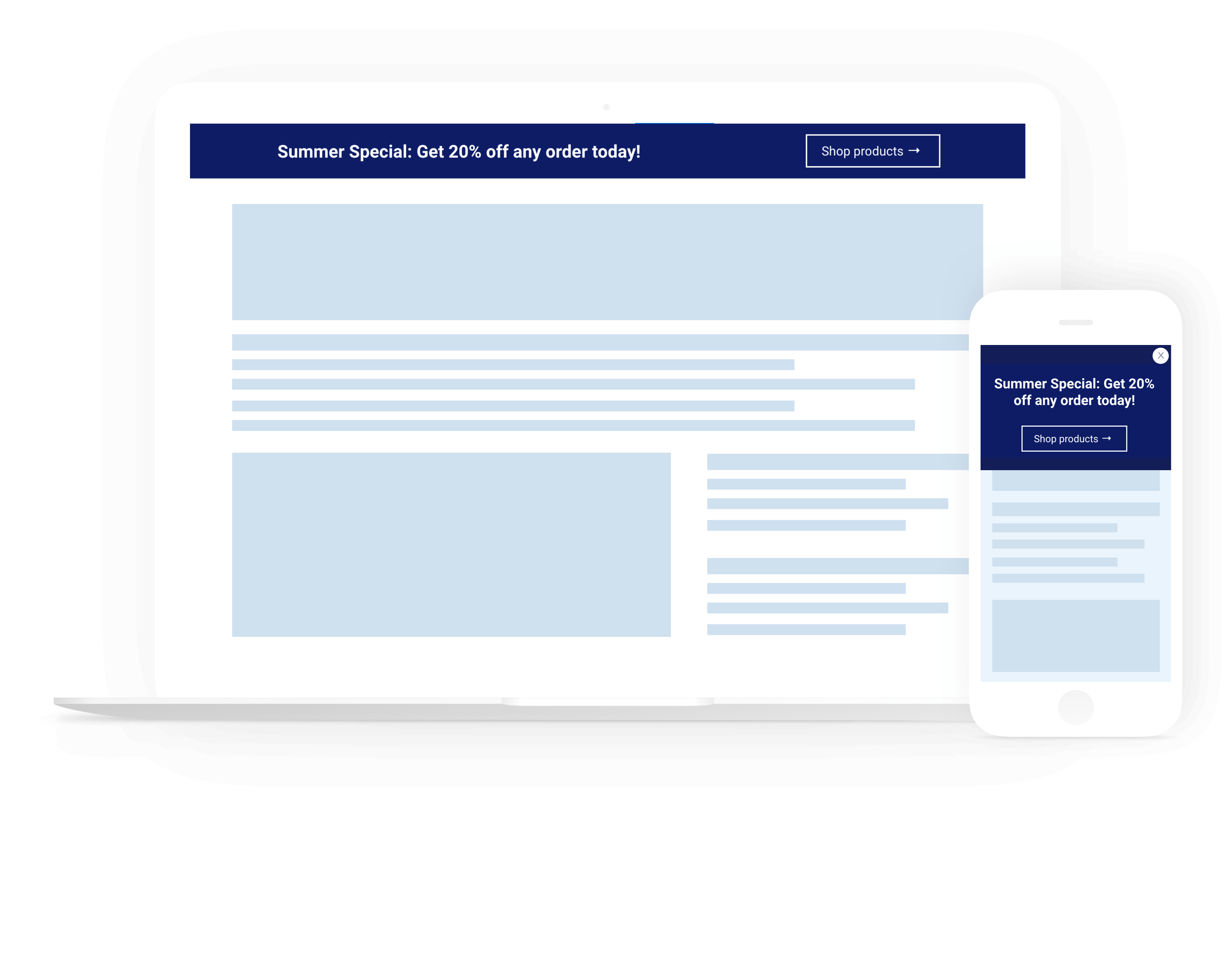 Sticky Bar Builder Create site Announcement Bars ConvertFlow