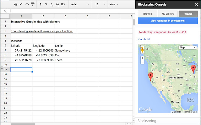 Blockspring Google Sheets Add-Ons