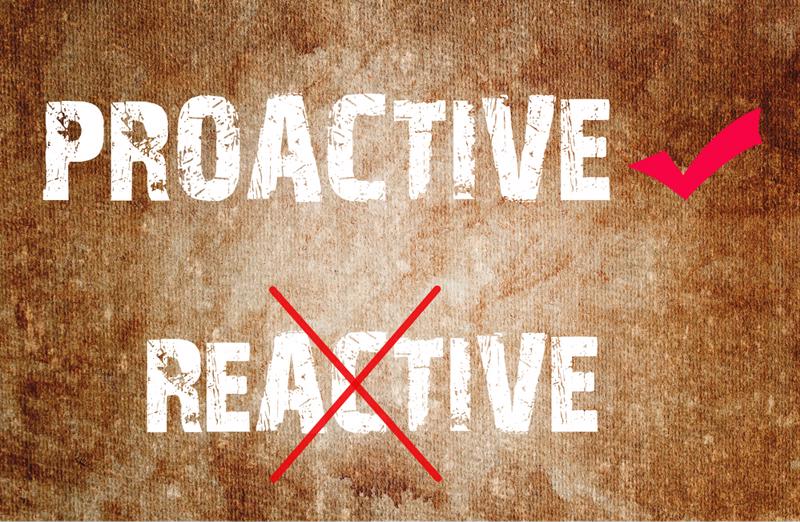 Proactive customer service means better support.