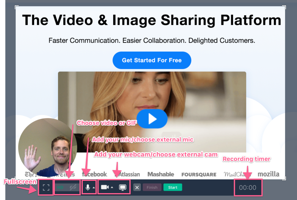 CloudApp video & image sharing platform