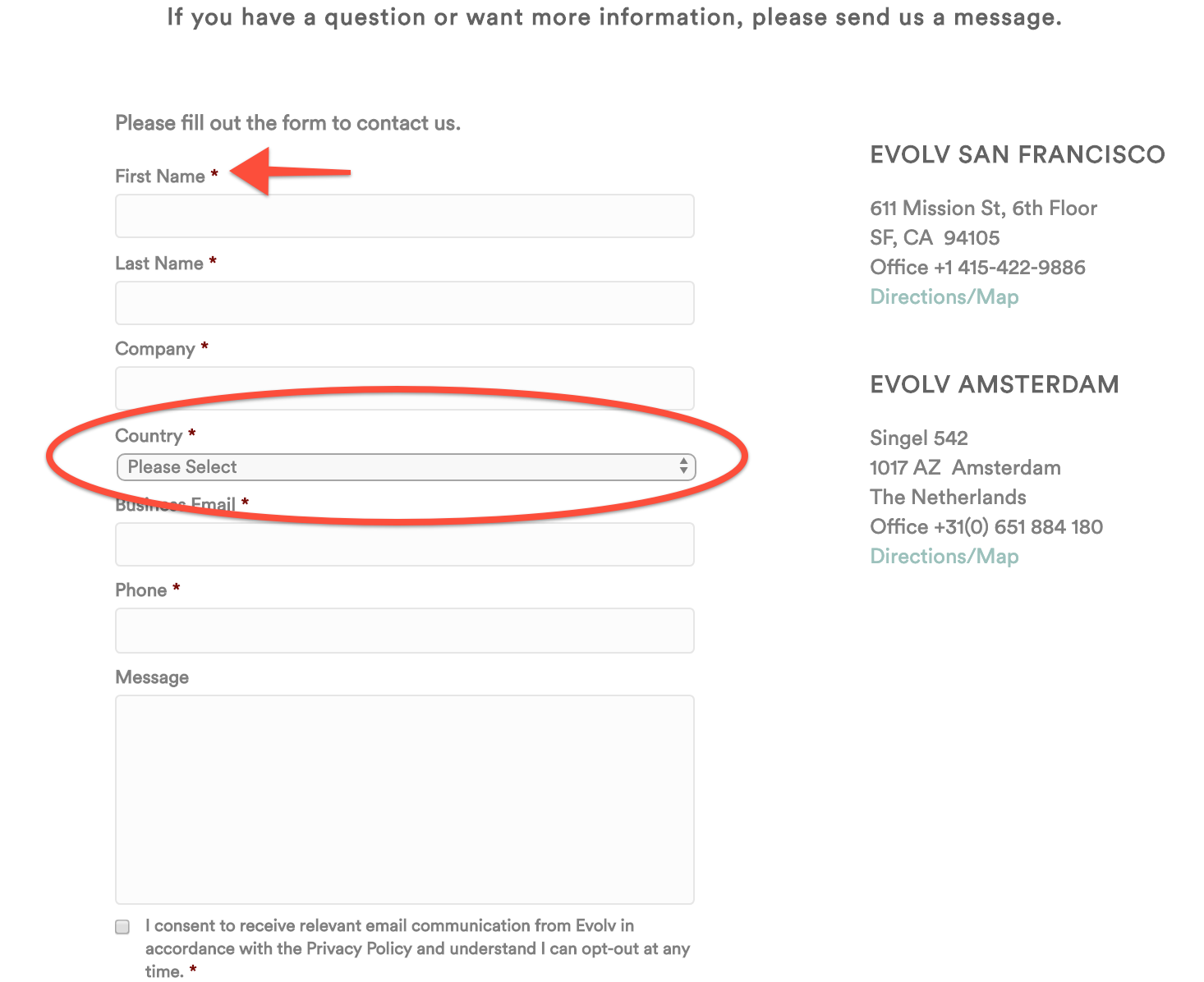 ux form text fields