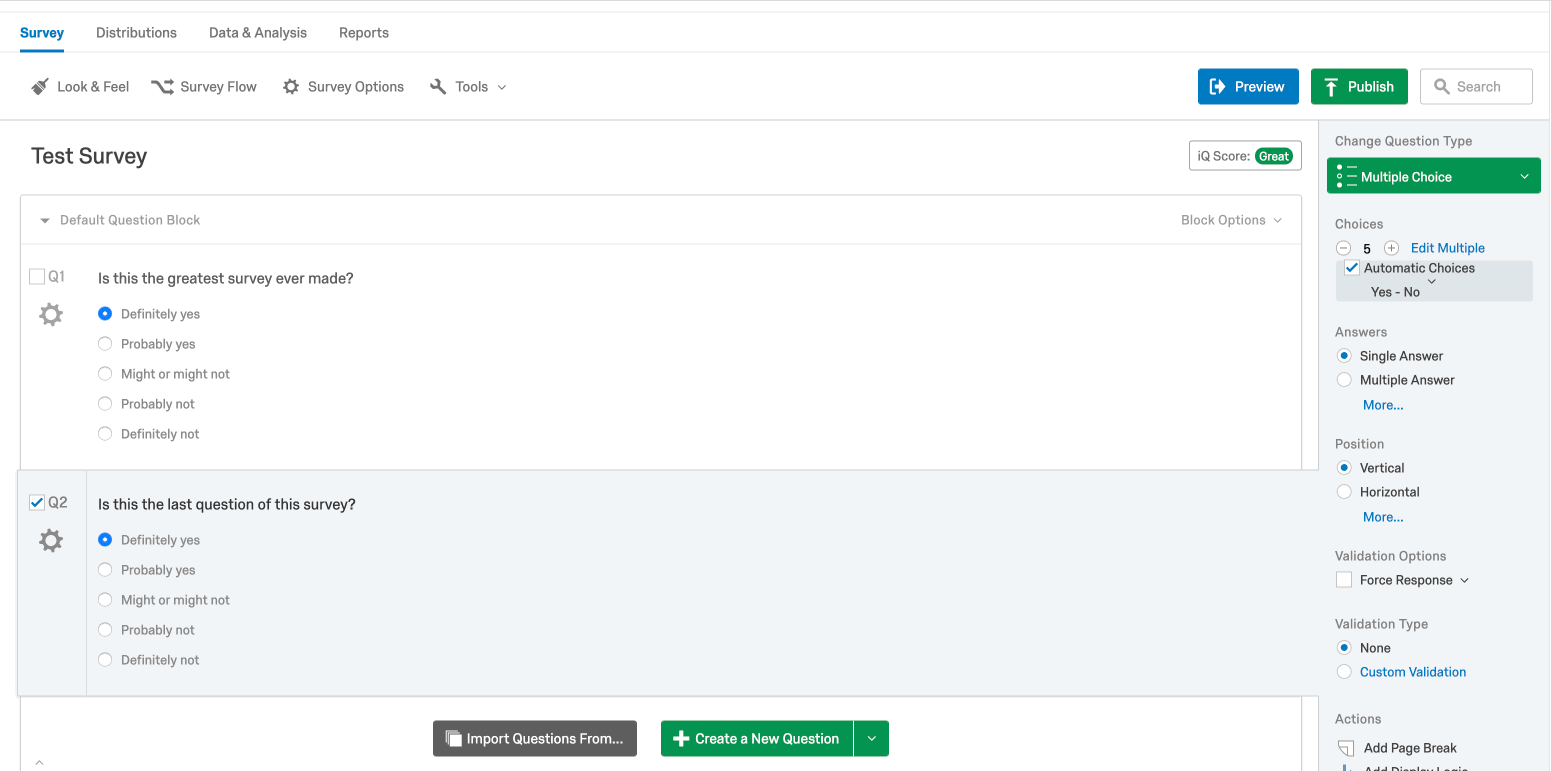 How to change the appearance of your Qualtrics survey