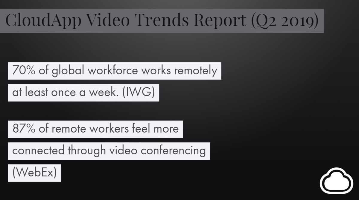 Video Conferencing Helps Connect Remote Workers in 2019