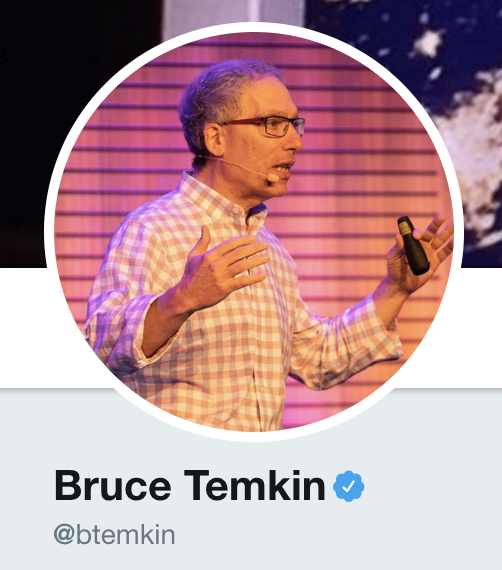 Bruce Temkin Twitter