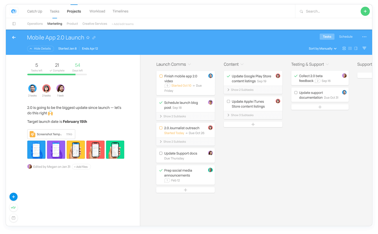 Flow - team project management tool