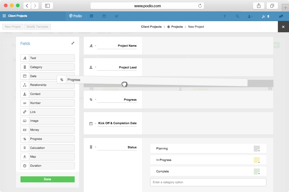 podio project management