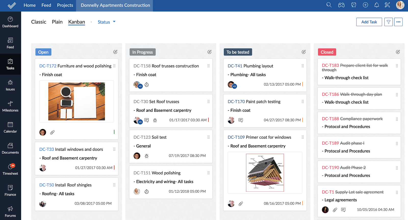 zoho project management