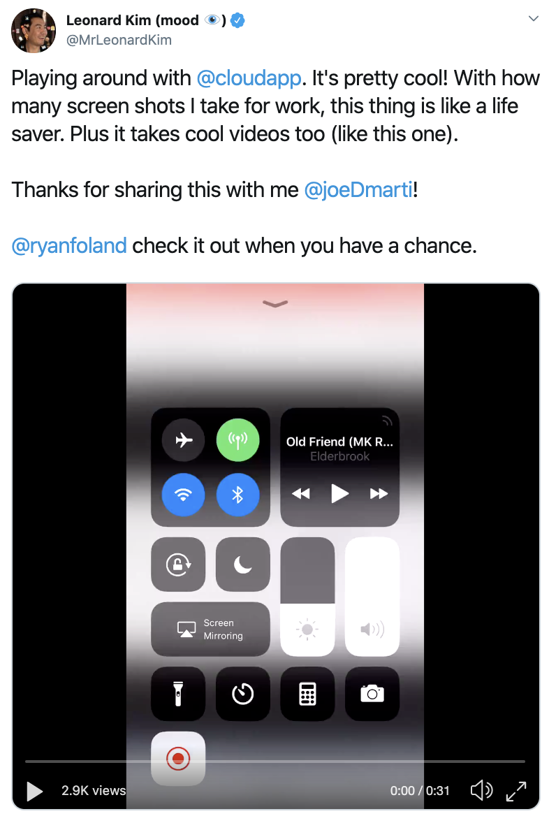@MrLeonardKim Tweet