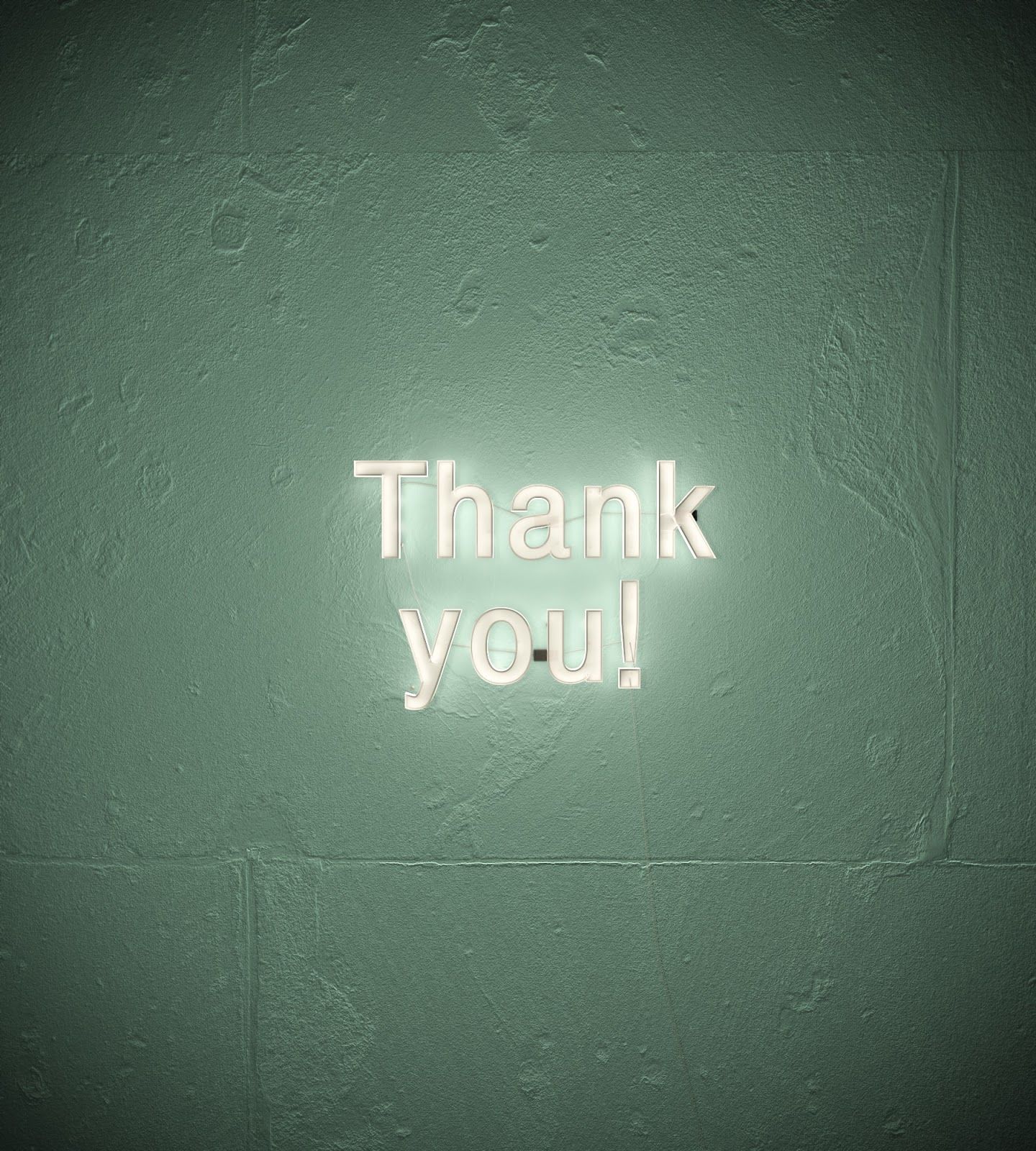 Thank you sign