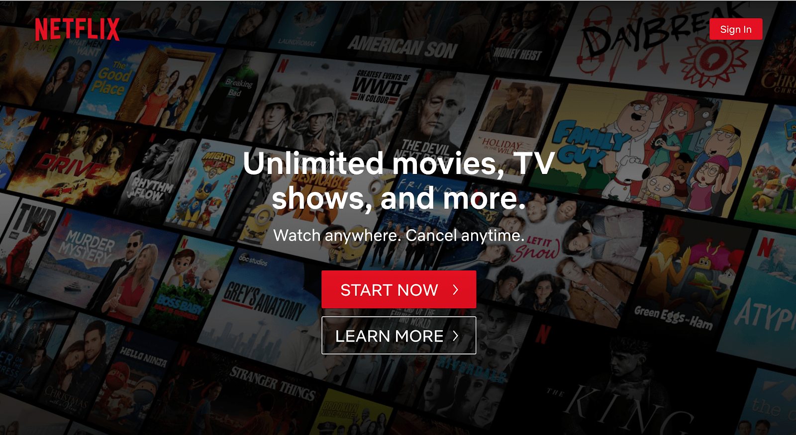 Dark UI showcases images