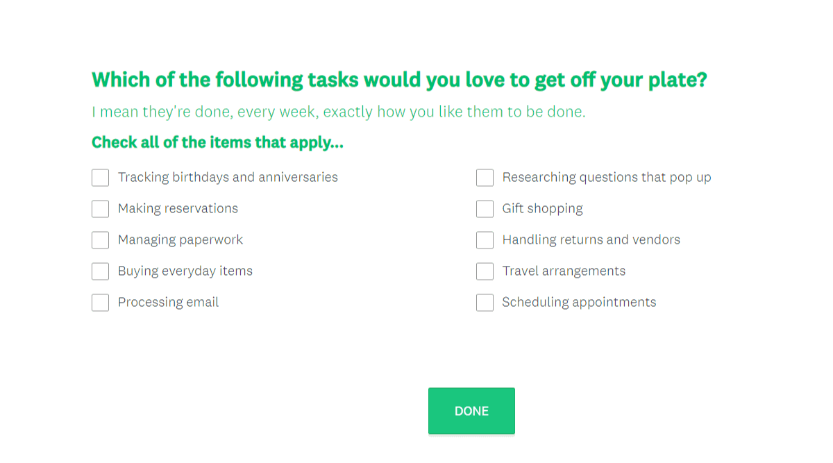 Ramit Sethi survey