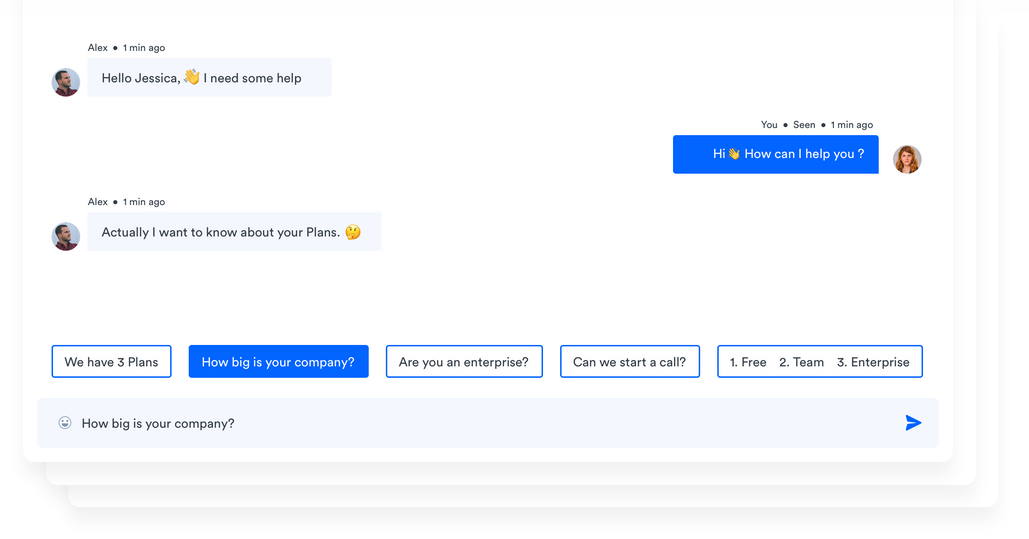 Acquire Live Chat Screenshot