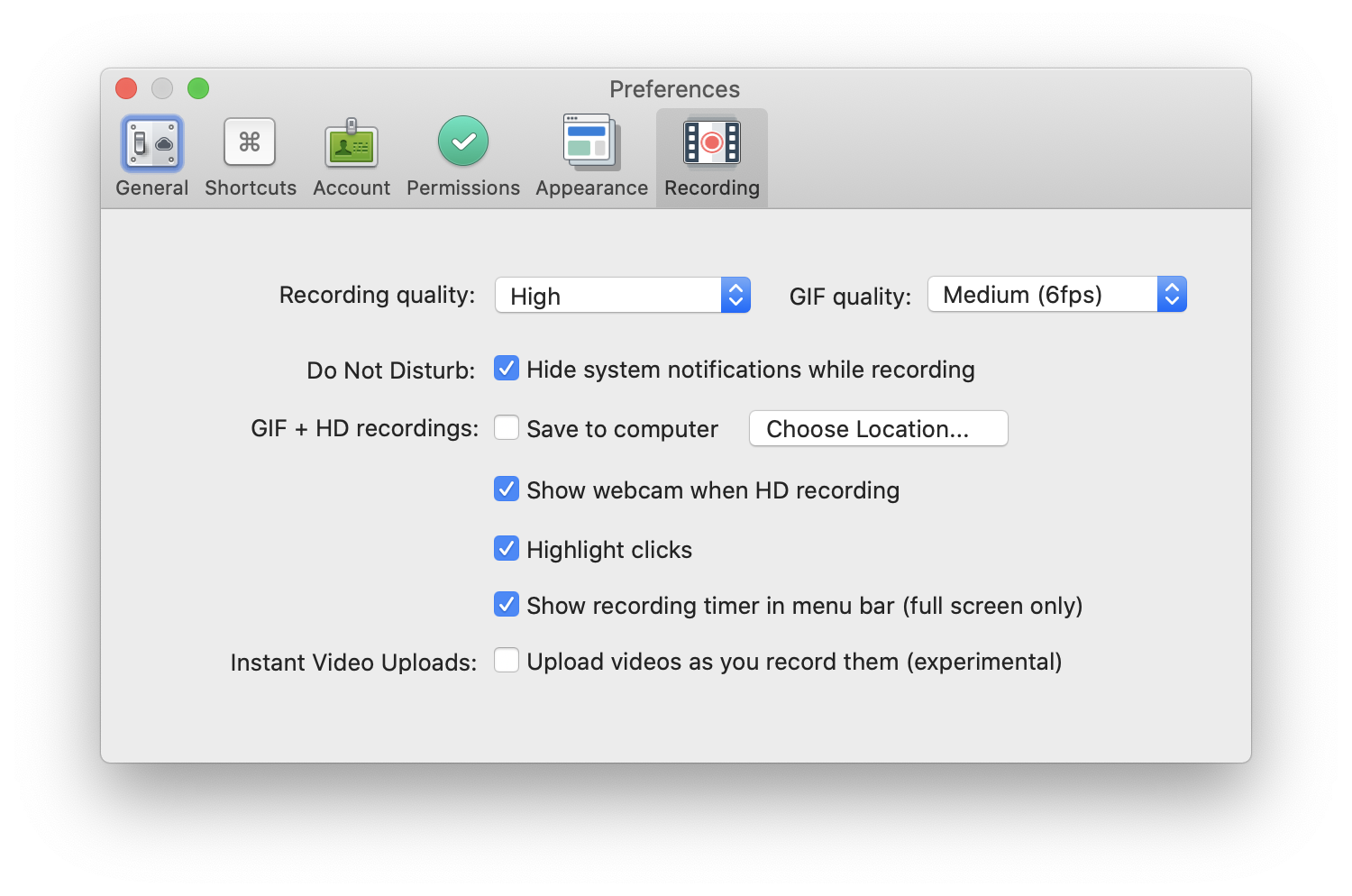 Do Not Disturb Settings in CloudApp