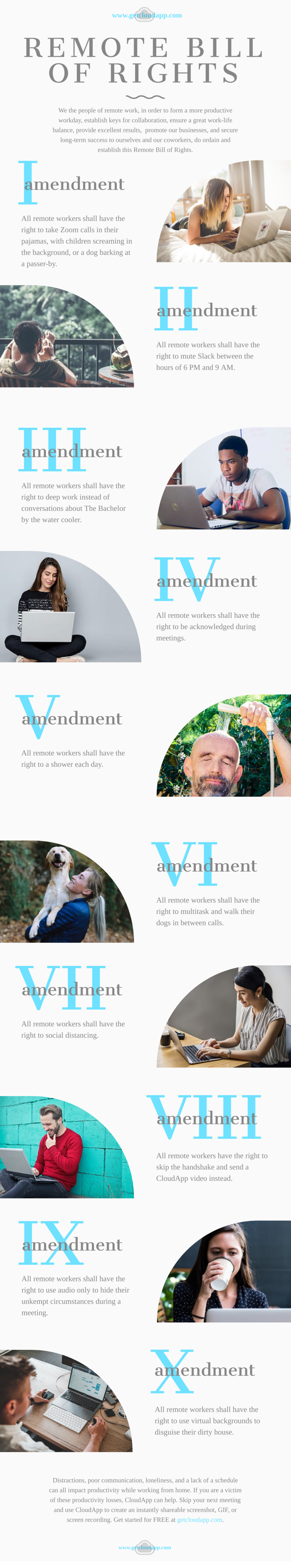 Remote Bill of Rights Infographic