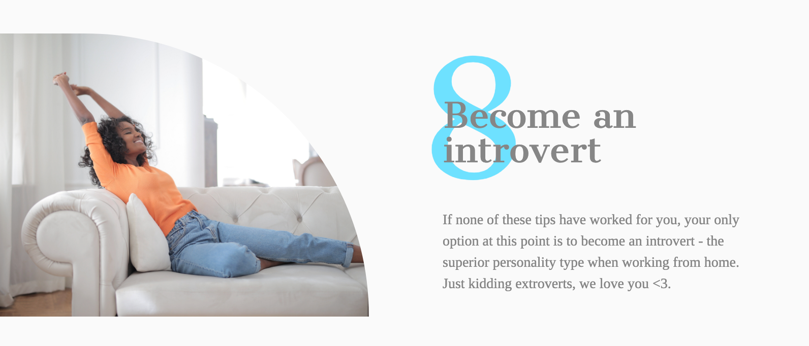 Become an introvert infobit
