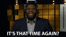 It's that time again? GIF