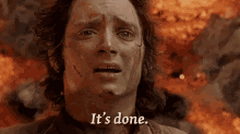 It's Done LOTR GIF