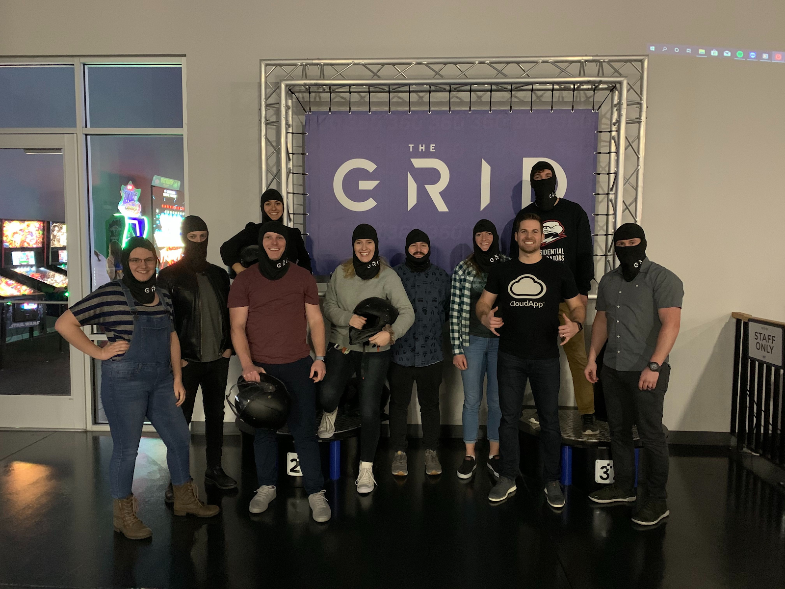 CloudApp Team Activity to The Grid Racetrack