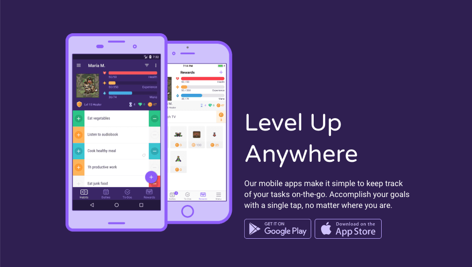 Habitica, a leading developer productivity tool