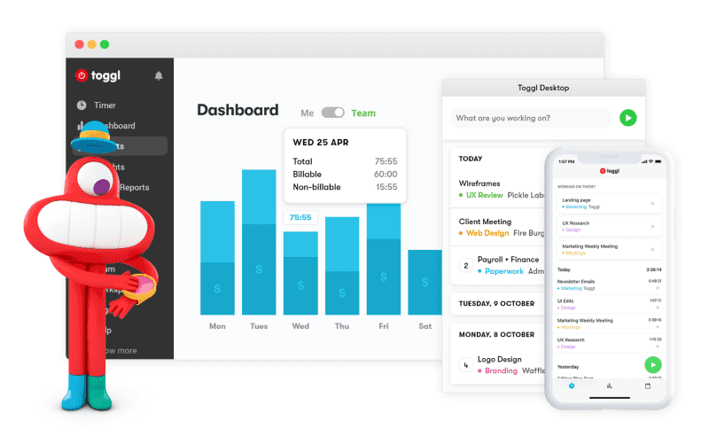 Toggl Screenshot