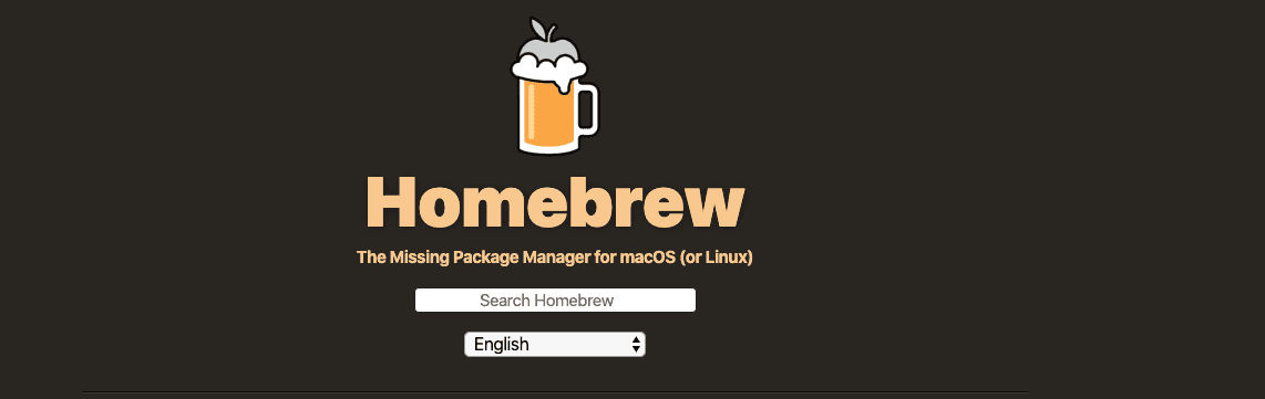 Homebrew, one of the best mac apps for programmers