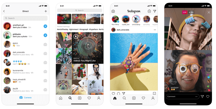 The Instagram App uses React Native