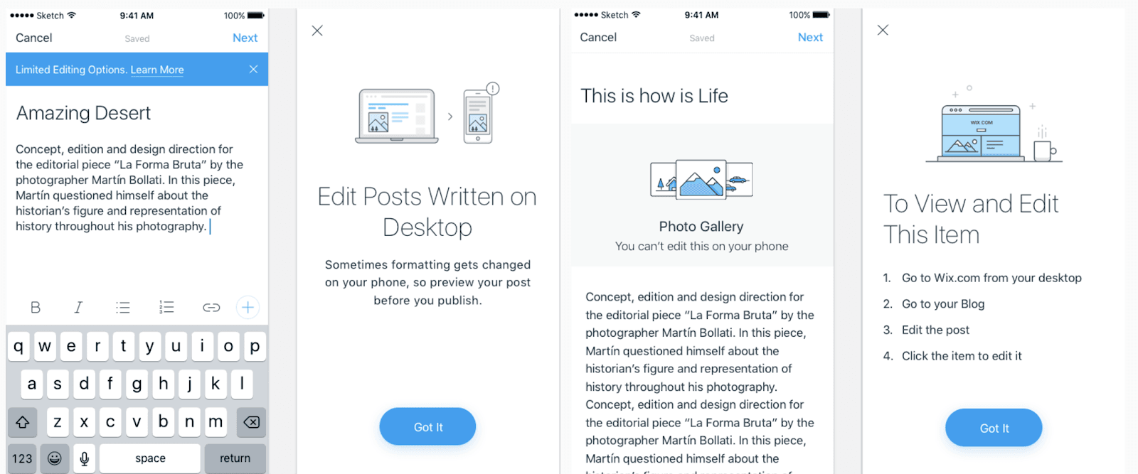 The Wix App