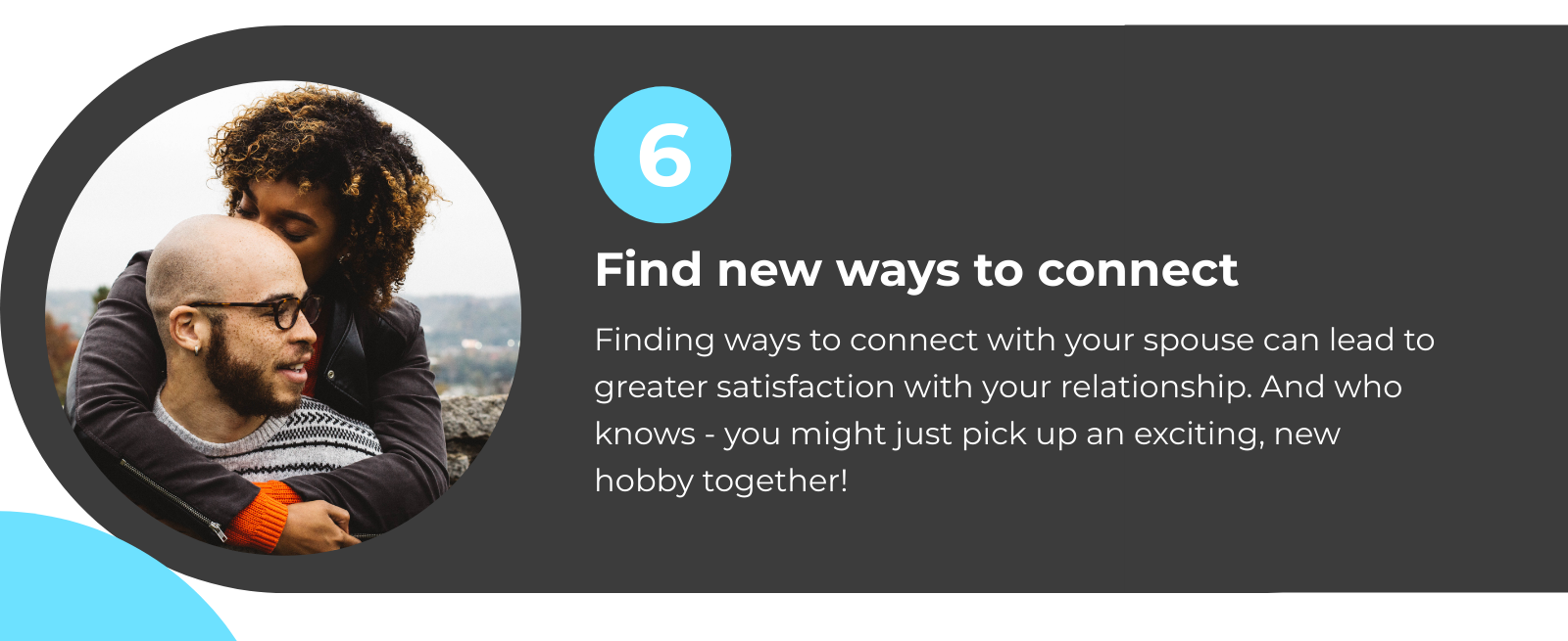 Tip 6- Find New Ways to Connect While WFH with Partner