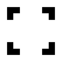 A capture icon of four grey right angles.
