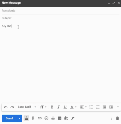 GIF of automatically unfurling CloudApp content links in emails