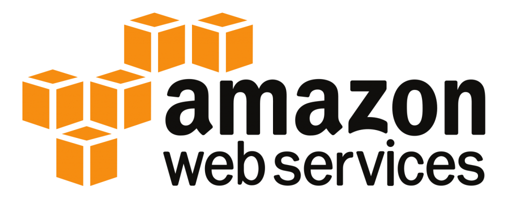 The logo for Amazon Web Services (AWS).