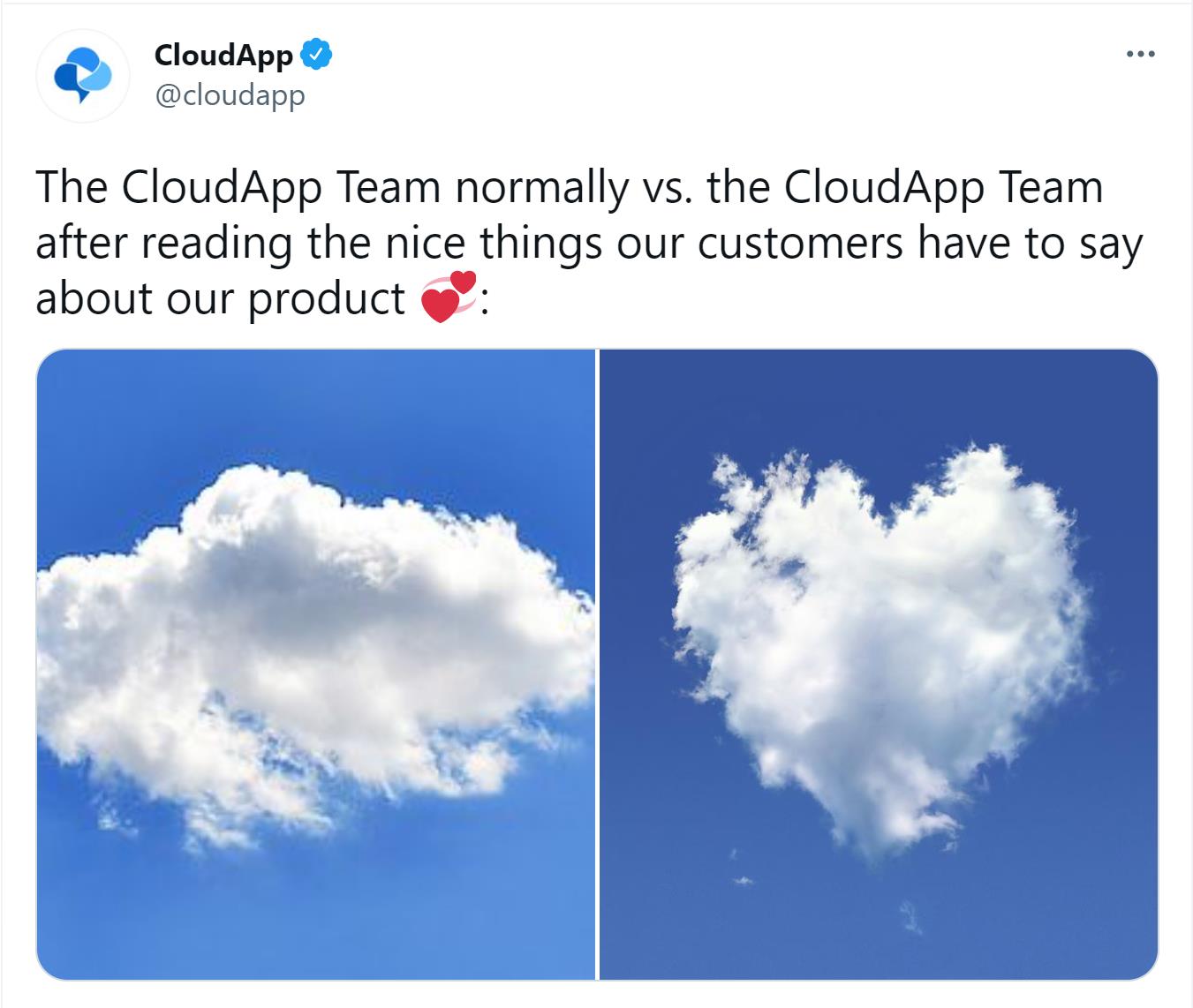 CloudApp on Twitter_ _The CloudApp Team normally vs. the CloudApp Team afte.. 2021-07-21 at 7.42.12 AM