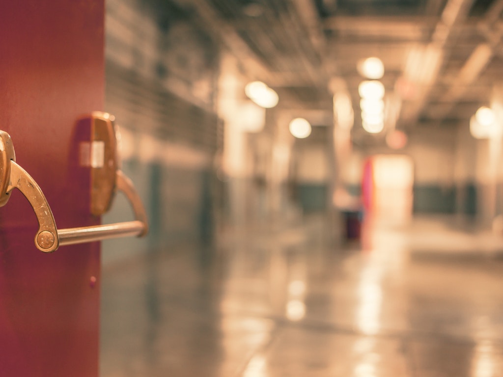 door opens on a high school in cincinnati