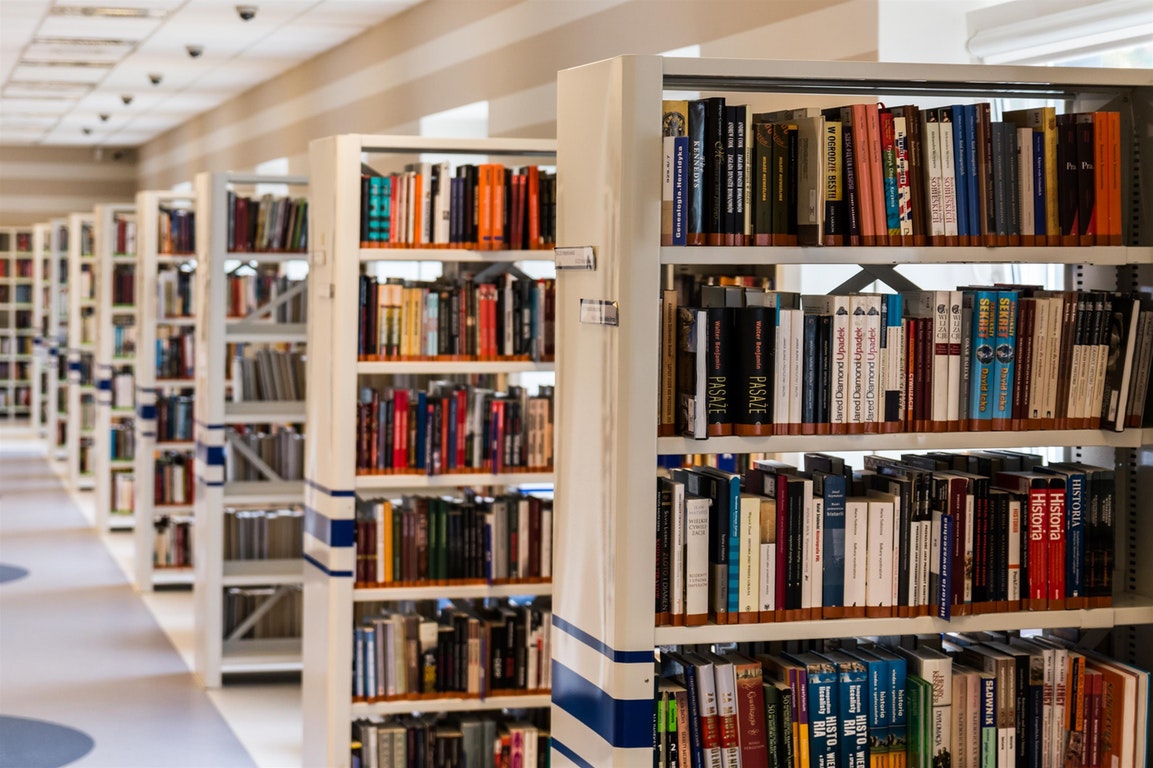 bookshelves