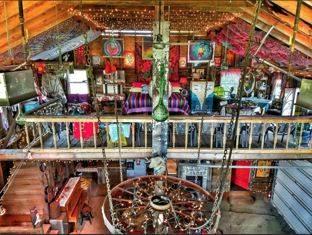 whimsical barn hotel