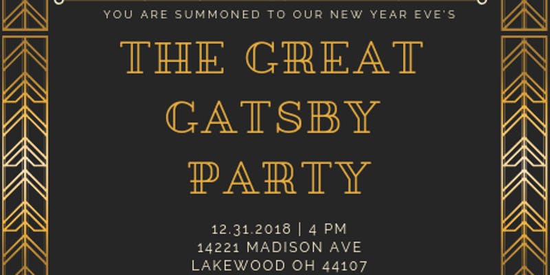 ad for Distill Table Great Gatsby New Year's Eve dinner