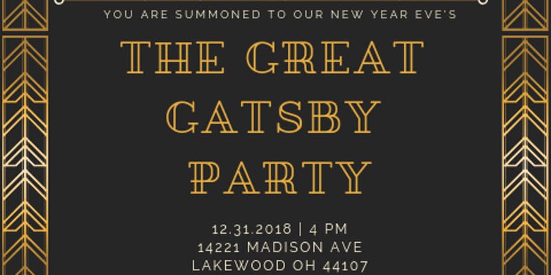 ad for Distill Table Great Gatsby New Year's Eve dinner