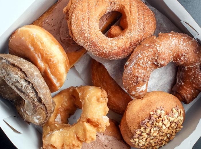 donuts from the DK Diner