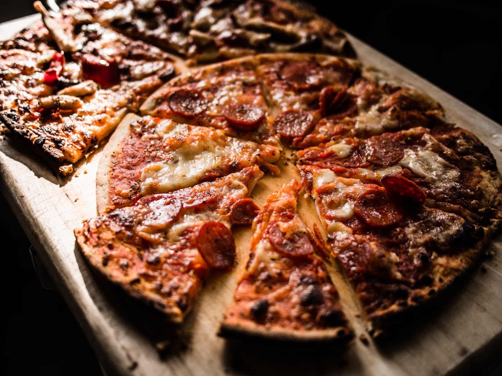 pepperoni pizza from Lapizzeria