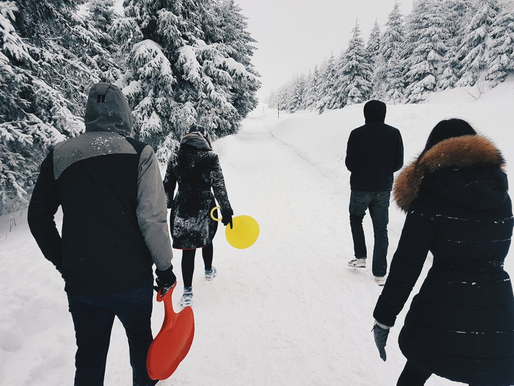 before the blizzard snow shovel