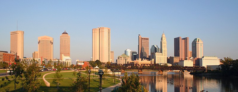 Columbus Ohio City skyline