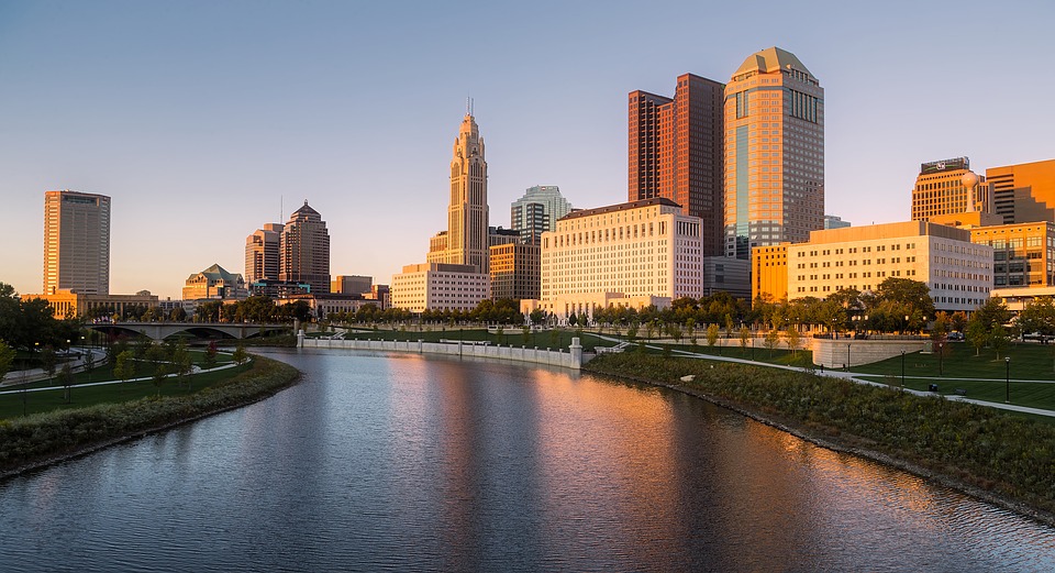 Columbus Ohio Cityscape 