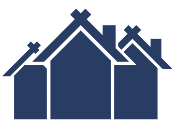 multiple houses icon