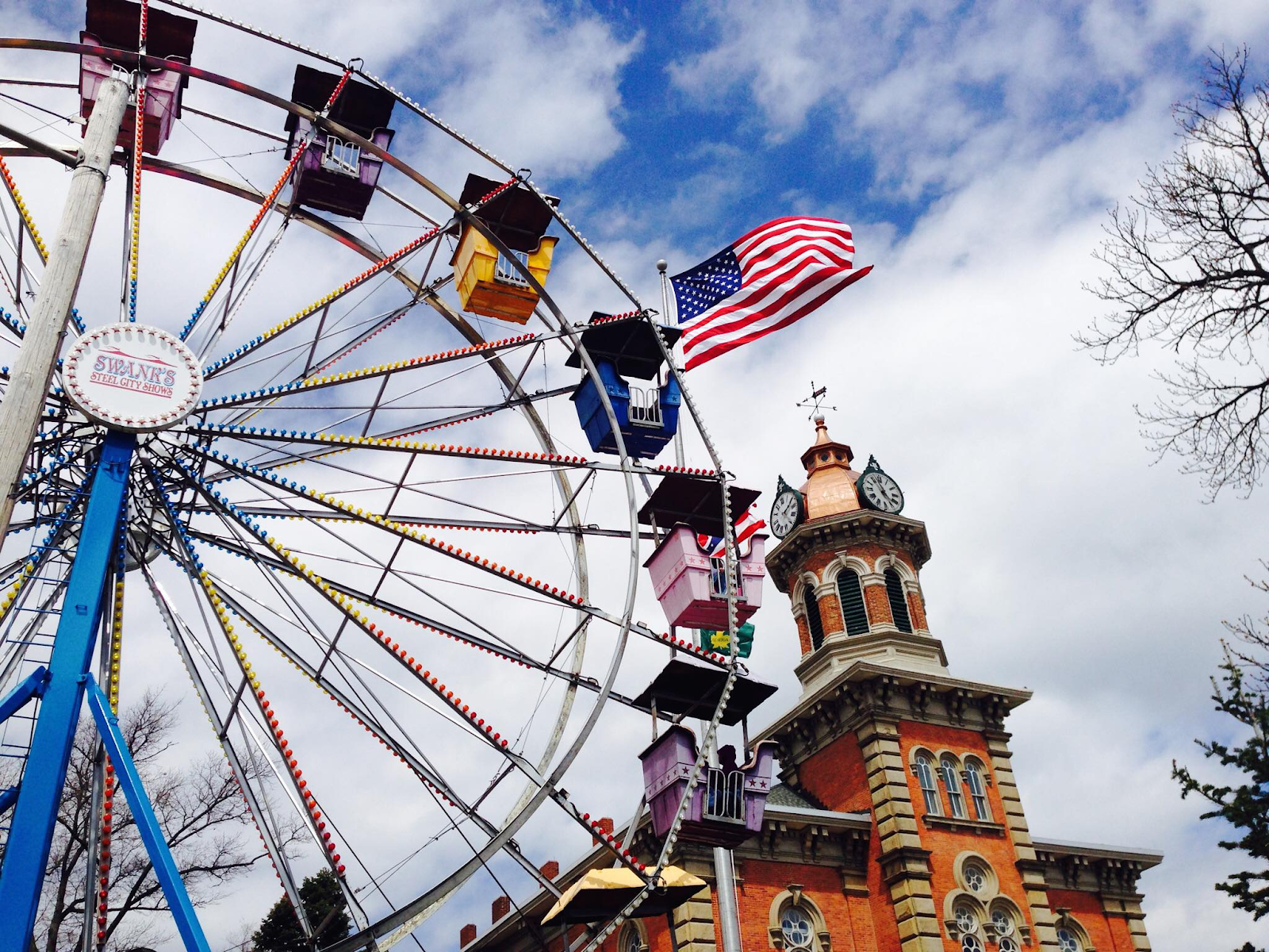 Ferris wheel in Geauga County Maple Festival