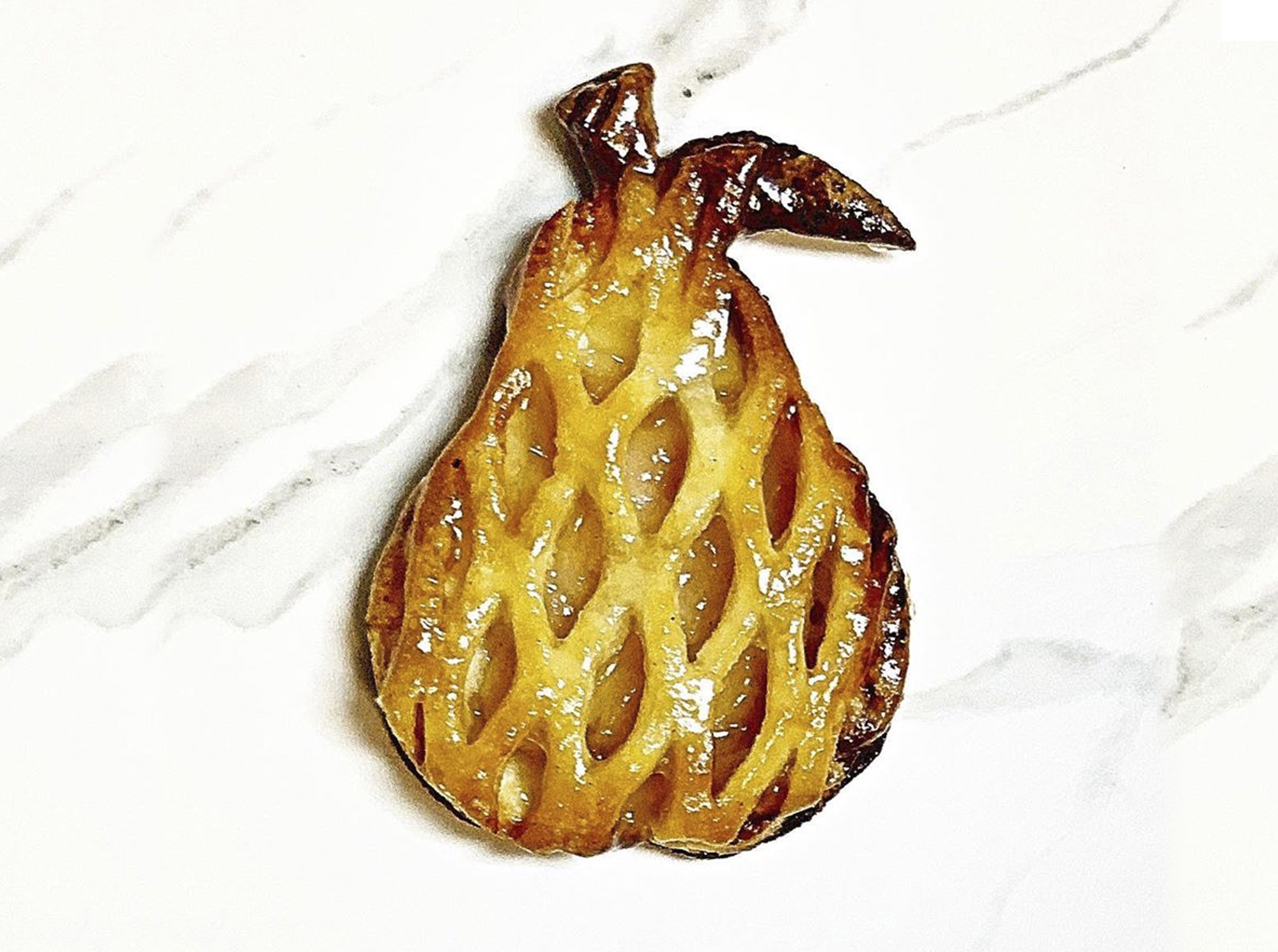 Pear shaped pie
